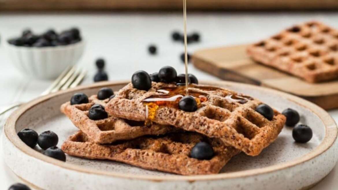 MINHAS RECEITAS: Waffle Vegano